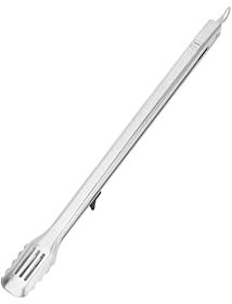 METRO Professional Pince pour barbecue, acier inoxydable, 4,6 x 59,7 x 5,6 cm, poignée ergonomique, argent