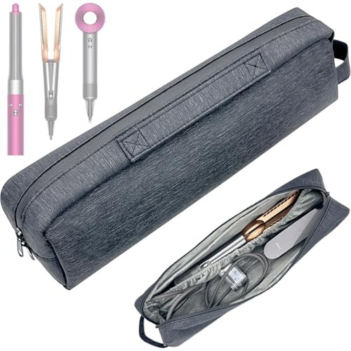 Honbobo Case Bag for Dyson Airstrait HT01 Straightener, Travel Case Carry Case Accessories for Dyson Supersonic/Airwrap Hair Dryer, Storage Bag for Dyson HD07 HD15 HD16 HS05 HS08