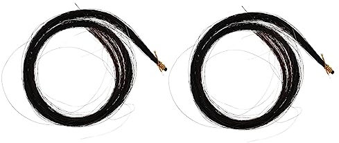 VINTORKY Rosshaar Für Bogen Ersatzhaare Für Bogen Natürliche Pferdehaare Geeignet Für Reparatur Und Austausch Alter Bespannung