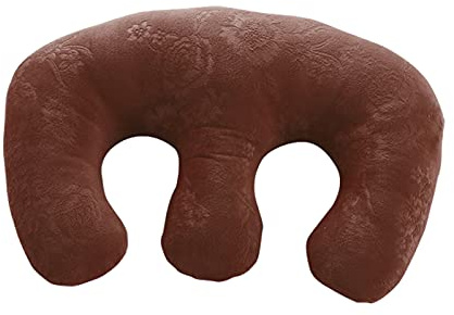 F Fityle Soft Detachable Chest Pillow Chest Pad Breast Support Pillow Bolster for SPA Beauty Salon Massage Table Sleep, Coffee
