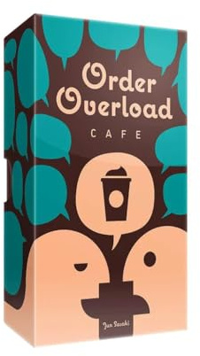 Oink Games | Order Overload Café | Jeu de Société Coopératif Familial | Mémoire, Communication & Déduction | 2-6 Joueurs | Dès 6 Ans | Parties Rapides | Jeu Apéro & Soirée Amis | Version française