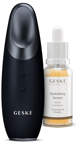 GESKE | SmartAppGuided™ Warm & Cool Eye Energizer | 6 in 1 + GESKE Hydrating Serum | Set mit passender Kosmetik-Zugabe | Beauty-Bundle
