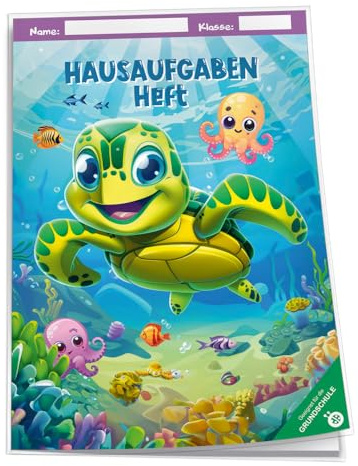 TRÖTSCH - Hausaufgabenheft Grundschule Unterwasserwelt: Schulplaner Hausaufgabenheft Timer Terminkalender