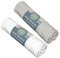Lot de 2 Draps housse Blanc/Gris Babycalin - 60 x 120 cm