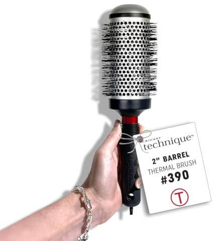 Cricket Technique Thermal Hair Brush #390 2 for Curling & Styling