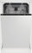 Beko BDIS38040Q Fully Integrated Slimline Dishwasher - Black Control Panel with Sliding Door Fixing Kit - C Rated