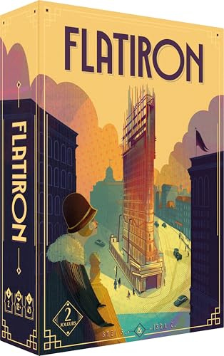Asmodee - Flatiron - Giochi da tavolo - Gioco di strategia - Gioco per adulti e bambini a partire dai 12 anni - 1-2 giocatori - Versione Italiana, Ludonova