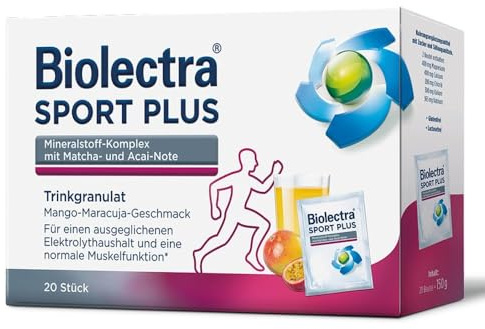 Biolectra Sport plus Trinkgranulat, 20 St. Beutel