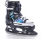 Tempish Herren Rebel Ice ONE PRO Größenverstellbare Eishockey Jungen, Kinder-Schlittschuhe, Black, 33-36
