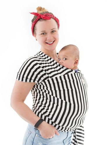 RYLOOBABY® Babytrage Tragetuch Baby Neugeboren - Babytrage Neugeborene ab Geburt - Baby Tragetuch Neugeborene, Kleinkinder - Babytrage ab Geburt - Babytragetücher