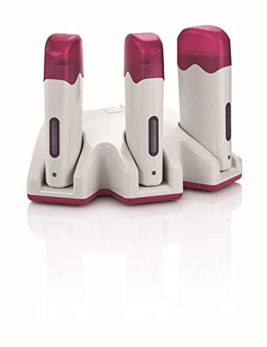 SCALDARULLO TRIO SCALDACERA PROFESSIONALE PER 3 RULLO CERA CERETTA ESTETISTA - CENTRO ESTETICO