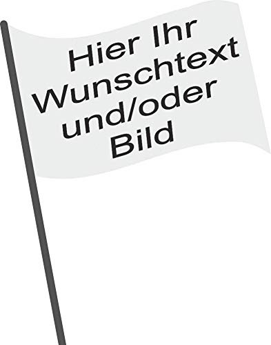 LOCO Personalisierte horizontale Werbeflagge Werbefahne (ohne Fahnenmast) 50x70cm 60x90cm 70x110cm 90x150cm 100x200cm 100x250cm 100x300cm L50 (70x110cm/LT)