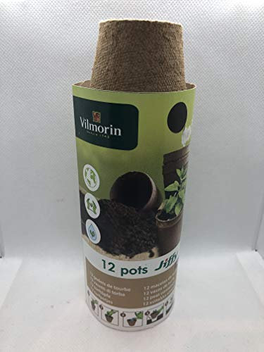 Vilmorin - 12 Godets de Tourbe ø 6 cm