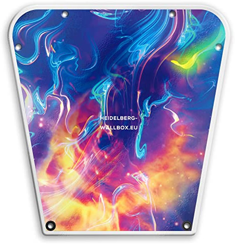 VaLight Designblende für alle Heidelberg Wallboxen Ladeleistung 11 KW - Wallbox 11KW - Ladestation - Wallboxen - Ladestation 11KW - Ladestation Elektroauto - Ladestation Hybrid Autos (Design 12)