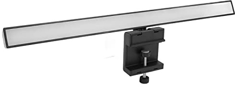 Lámpara de Monitor de Computadora, Barra de Luz de Monitor Curvo RGB Regulable para Pantalla Curva, con 7 Colores, Cuidado de los Ojos sin Reflejos en la Pantalla