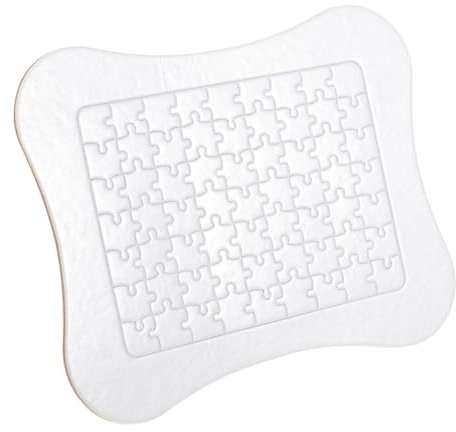 SAFIGLE Sublimationspuzzle-rohlinge Für Thermotransfer Leere Puzzleteile Zum DIY-Transfer Wärmepressenpuzzle Individuelle Gestaltung