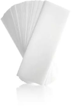 100 Stück Vliesstreifen zur Haarentfernung - Hochwertige Wachsentfernungsstreifen für Salon & Zuhause, Universell Einsetzbar, Langlebig