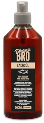 Pfoten-Bro Huile de saumon - Pelage brillant et articulations heureuses pour votre compagnon ! Découvrez le secret pour une alimentation saine !