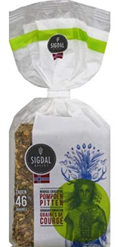 Sigdal Bakeri Craquant Norvégien graines de courge - Le paquet de 190 g