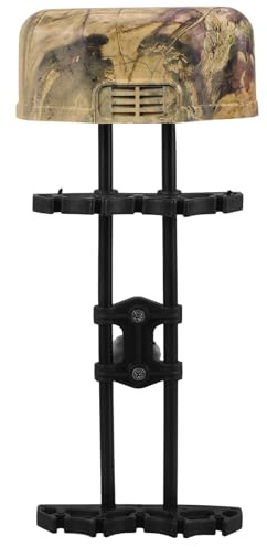 Housoutil Portable Reusable Arrows Box with Wear-Resist Pe Material, Easy Storage and Carrying Arrow Holder for Outdoor Hunting and Riding, Suitable for Left and Right Hand Users