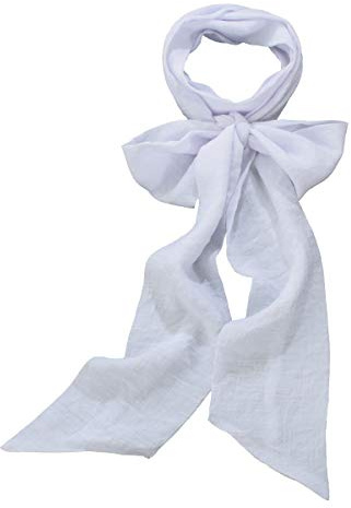 COSDREAMER Bufanda renacentista para hombre Jabot Cravat Disfraz Collar (blanco)