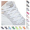 Handshop 2 Pairs Elastic Shoe Laces, No Tie Shoelaces for Adults/Kids Trainers, Sneakers, Running Shoes White 120cm