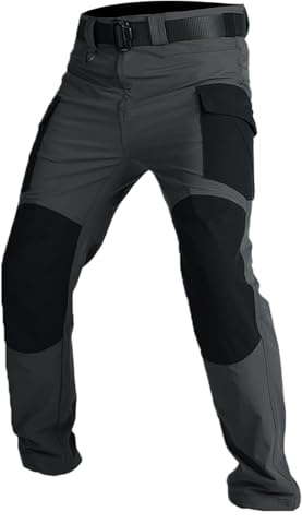 Générique Pantalon Cargo Homme Décontracté Tactique Camouflage Treillis Pantalon De Travail Homme Bucheron Slim Pants avec Poches