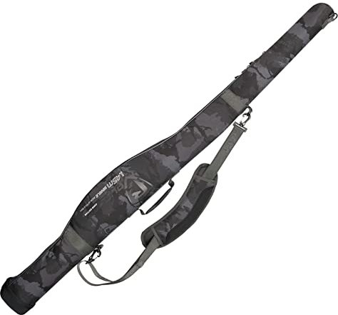 Fox Rage Voyager Hard Rod Sleeve Single 1.45m - Rutenfutteral, Rutentasche für eine bereits montierte Spinnrute, Tasche für Angelruten