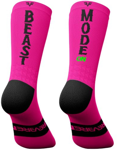 IRREVERENT Laufsocken - Kompressiv, Blasenverhindernd, Feuchtigkeitsableitend, Gepolstert - CrossFit, Fitnessstudio.