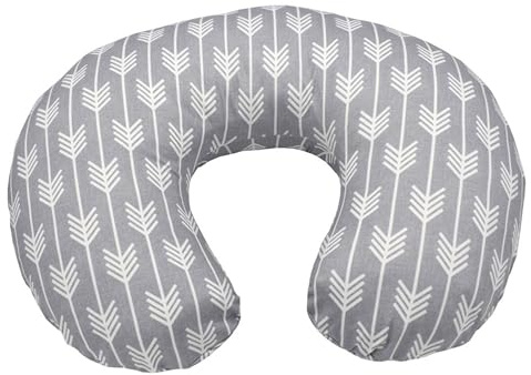Aisawate Housse de coussin d'allaitement, douce et flexible en forme de U, taie d'oreiller d'allaitement pour bébé