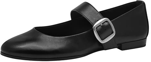 Tamaris Ballerina Damen Elegant schwarz,EU 38