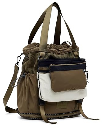 Desigual mochila de ocio Basic Modular Discover Backpack Khaki caqui