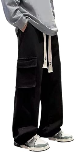 Pantalon Grunge Emo Y2k Baggy Jeans Vêtements Acubi Fashion Denim Cargo Pantalon de Survêtement pour Homme Alt Goth Vêtements Jeans Adolescent Garçon Streetwear Skateboard