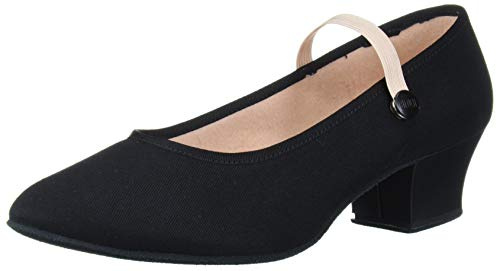 Bloch Women's Tempo Accent Athletic Shoe, Black, 6.5 Medium US