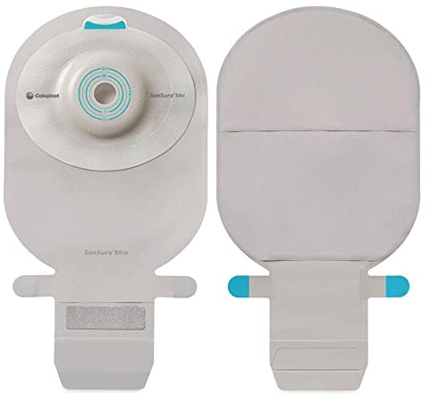 Coloplast 16706 Filtered Ostomy Pouch One-Piece System 11 Inch Length - Box of 10 (Opaque, 3/8 to 2 Inch Stoma)