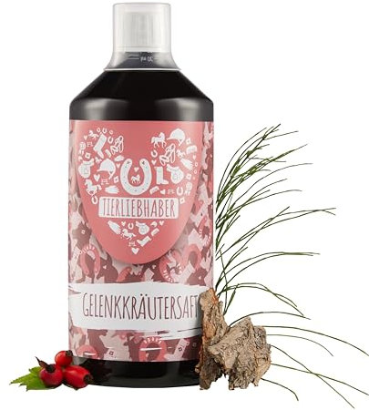 TIERLIEBHABER - Gelenkkräutersaft für Pferde | Natürliche Gelenk-Hilfe für Pferde | Ideal bei Sehnen- und Gelenkproblemen | 1L natürlicher Kräutersaft für gesunde Pferdegelenke