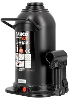 BAHCO BH4G20 BOTTLE JACK 20T-Heavy-Duty Hydraulic Lifting Tool for Vehicles, Machinery, and Industrial Applications, Featuring Robust Construction