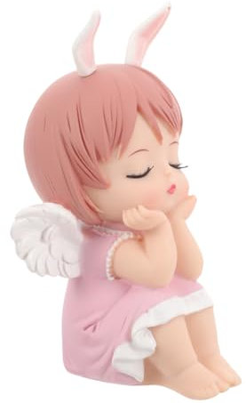 VINTORKY Angel Cake Toer Figurine Angel Decoration for Birthday Cake Decorative Ornament Props Party Decor