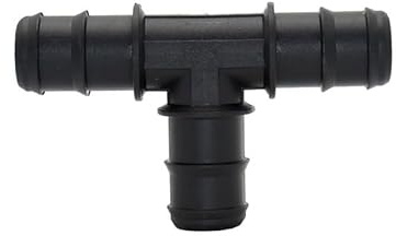 3 uds 25mm T Barb agua T conector jardín riego jardín agua divisor G3/4 manguera reparación manguera conector