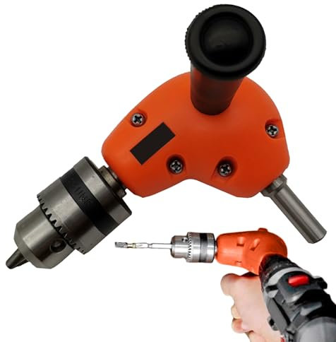 Attacco per trapano ad angolo destro, adattatore per trapano ad angolo destro - Strumento di trapano a batteria a 90 gradi | Strumento di riparazione dello spazio ristretto, Accessorio per estensione