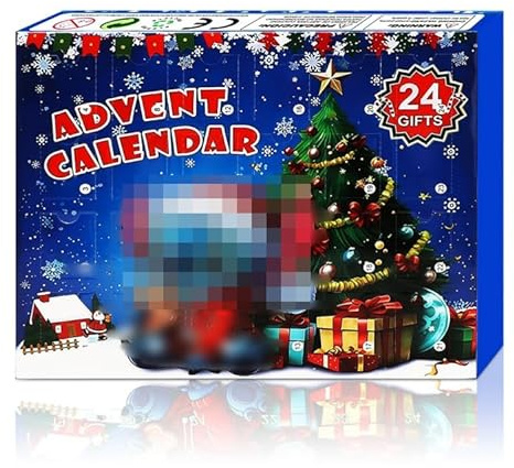 Calendrier de l'Avent 2026, calendrier de Noël avec 24 figurines Stitch, cadeaux de Noël, calendrier de l'Avent pour enfants, compte à rebours de 24 jours, calendrier de l'Avent surprise jouet