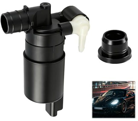 Bomba de Agua de Lavado de Parabrisas, para Clio, 207 307, C2 C3 C4, Sandero Duster, Bomba de Agua de Limpiaparabrisas Automotriz Reemplazo Directo, Resistencia Térmica y a Impactos