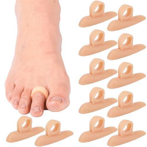 Teouuas 6 Pares Correctores de Dedos en Martillo, Distanziatore Dita Piedi