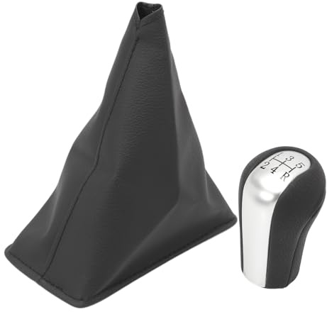 FanPaYY Pomo de la palanca de cambios, bota de polaina de palanca de cambios de 5 velocidades para Toyota Corolla 2007-2013 Resistente al Desgaste, Agarre Cómodo