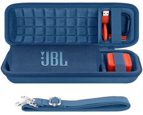 co2CREA Duro Viajar Fundas Caso Cubierta Estuche Compatible para JBL Flip 7 FLip6 Flip 5 Altavoz Bluetooth Portátil (Funda Solo,Case Only)
