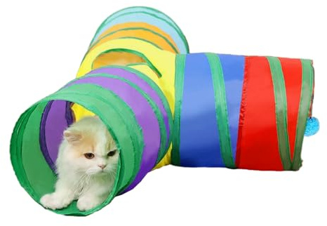 para Gatos Plegable En 3 Direcciones con Mirilla