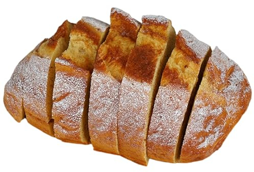 NASSMOSSE Realistisk mat 7 st realistiskt skivat bröd lekmat för display köksbord butik fönsterdekoration