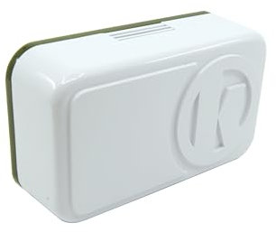 KOBAN KOBELL DUO Timbre Electromecánico de 2 Tonos Para Montaje en Pared. Timbre de Alta Sonoridad de 2 Notas para Puerta de Color Blanco.