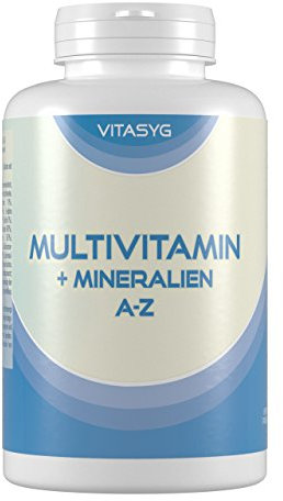 Vitasyg Multivitamin - 365 Tabletten - Jahresvorrat - 1 Tablette täglich, 1er Pack (1 x 475 g)