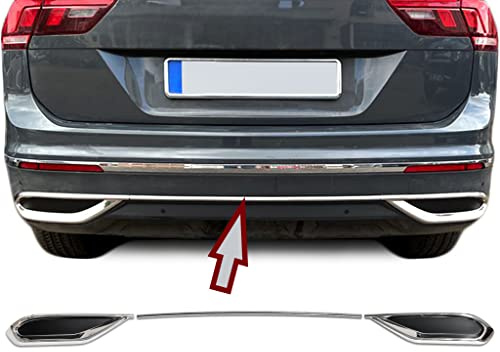 Recambo Tirante di scarico in acciaio inox V2A, compatibile con VW Tiguan II + Allspace Facelift | anno di costruzione dal 2020 >